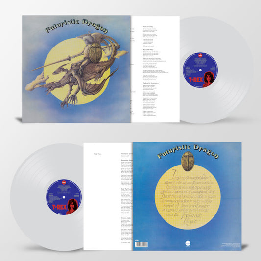 the album cover for T. Rex - Futuristic Dragon [Import LP]