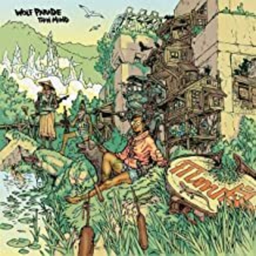 the album cover for Wolf Parade - Thin Mind [LP]