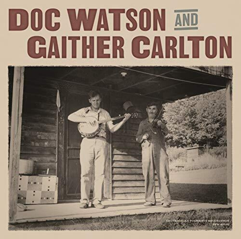 the album cover for Doc Watson - Doc Watson And Gaither Carlton [LP]