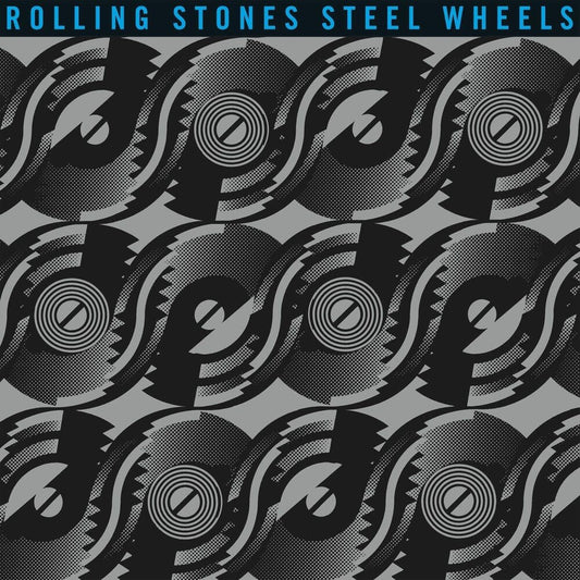 the album cover for The Rolling Stones - Steel Wheels: Remasterd [LP]