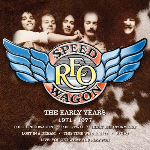 the album cover for REO Speedwagon - The Early Years 1971-1977 [Import]