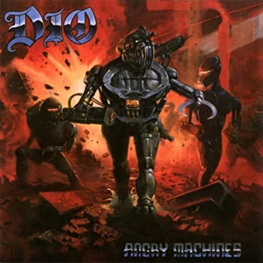 the album cover for Dio - Angry Machines