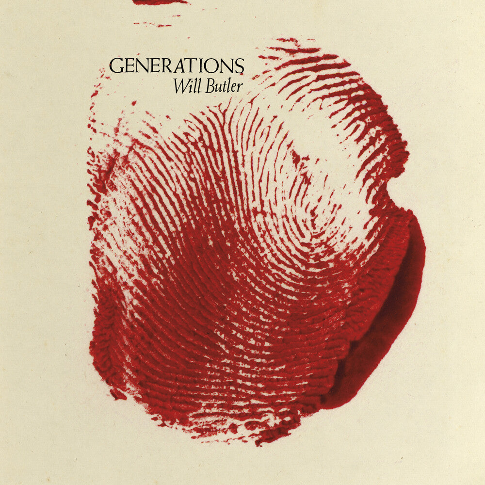 the album cover for Will Butler - Generations [LP]