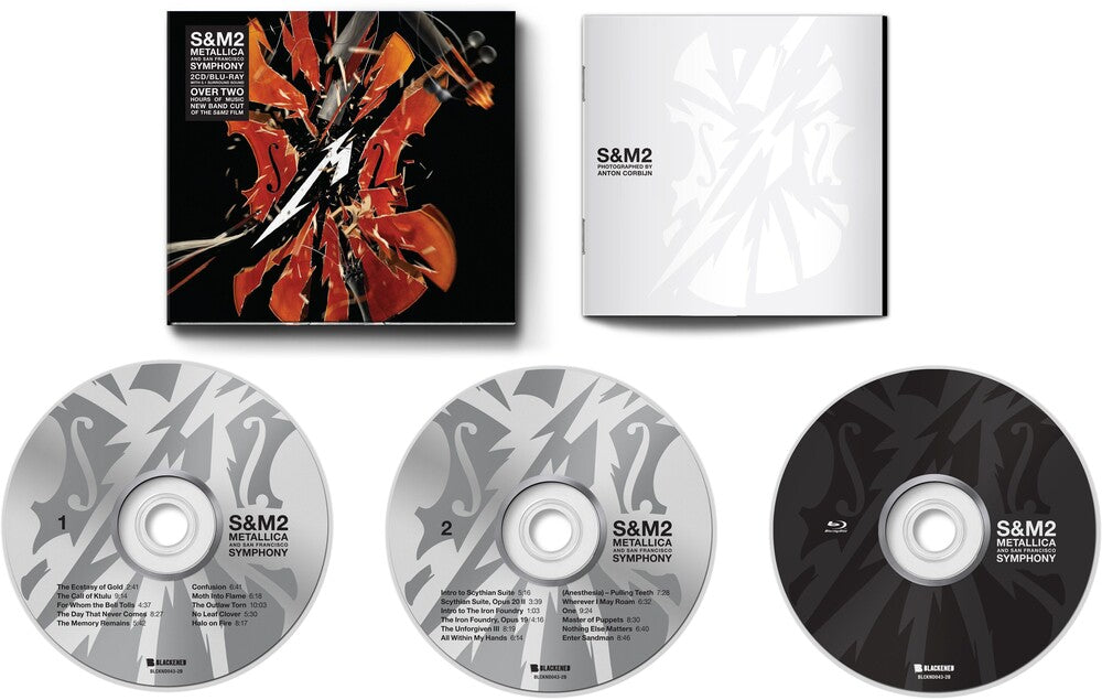 the album cover for Metallica - S&M2 [2CD/Blu-ray]