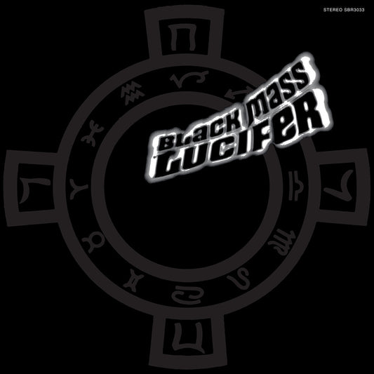 the album cover for Lucifer - Black Mass