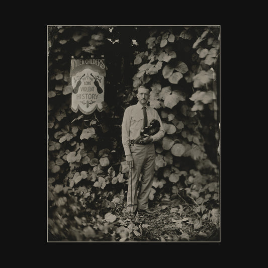 the album cover for Tyler Childers - Long Violent History [LP]
