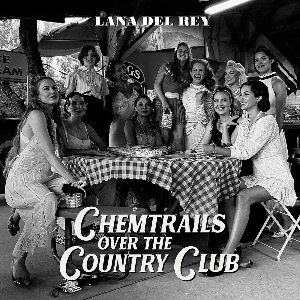 the album cover for Lana Del Rey - Chemtrails Over The Country Club [LP]