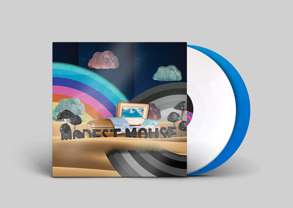 the album cover for Modest Mouse - The Golden Casket [Indie Exclusive Limited Edition Deluxe Color 2LP]