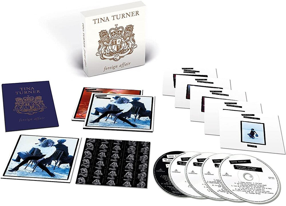 the album cover for Tina Turner - Foreign Affair