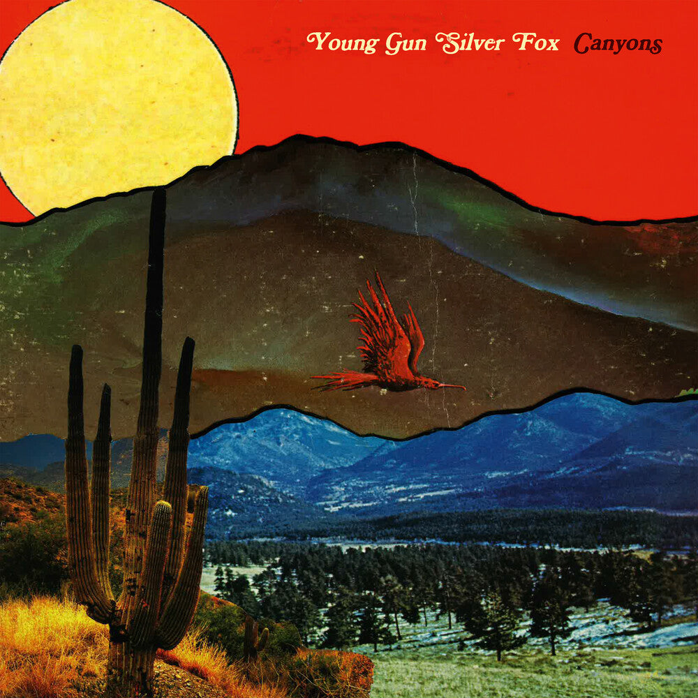 the album cover for Young Gun Silver Fox - Canyons [LP]