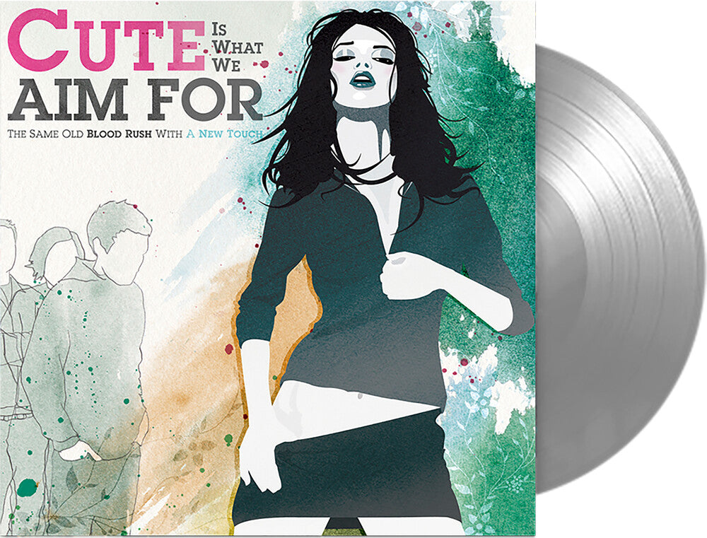 the album cover for Cute Is What We Aim For - Same Old Blood Rush With A New Touch (Fbr 25 Aniv)