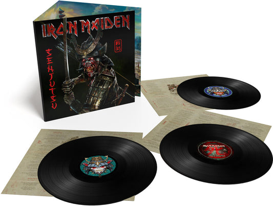the album cover for Iron Maiden - Senjutsu [Deluxe 3LP]