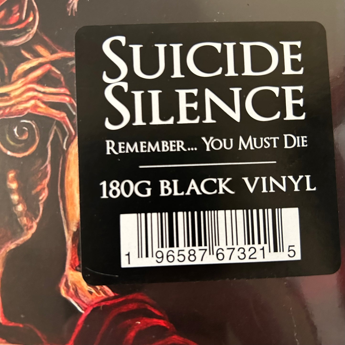 Suicide Silence - REMEMBER... YOU MUST DIE LP