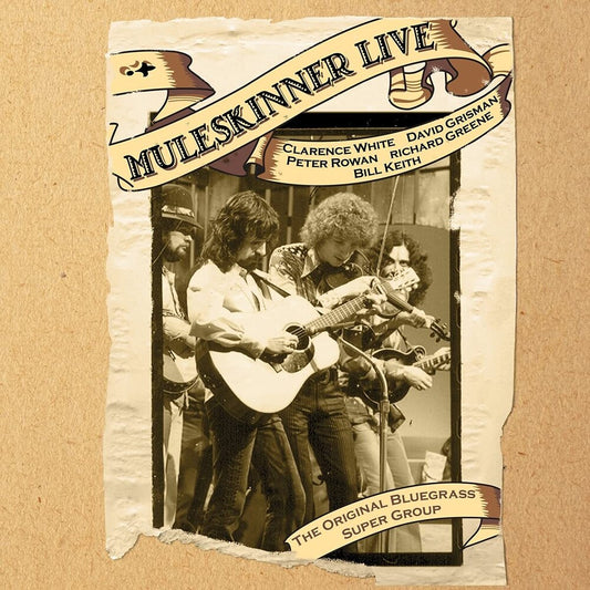 the album cover for Muleskinner - Live