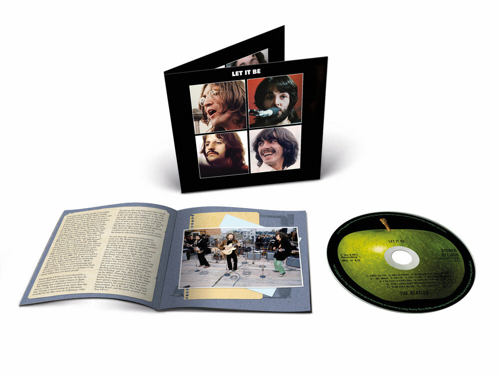 the album cover for The Beatles - Let It Be: Special Edition