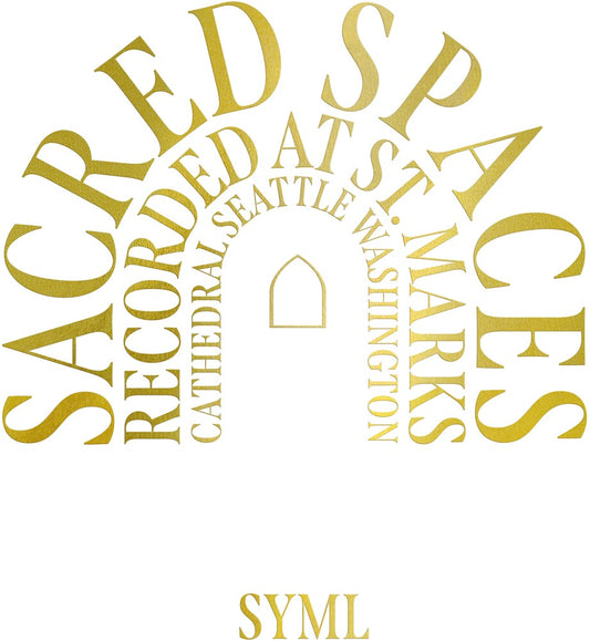the album cover for SYML - Sacred Spaces [Limited Edition Gold LP]