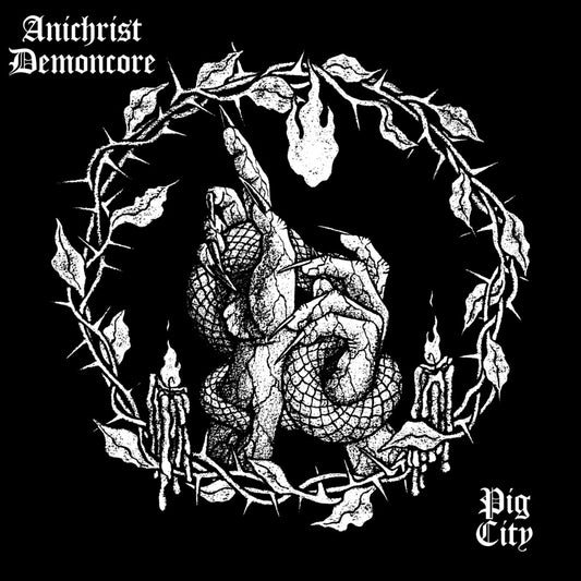 the album cover for Acxdc / Pig City - Acxdc / Pig City