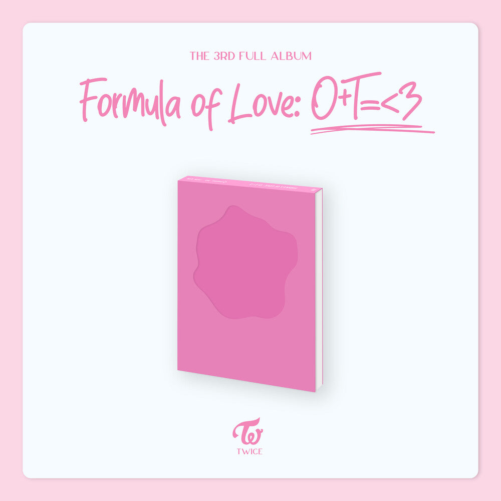 the album cover for TWICE - Formula of Love: O+T=<3 [Explosion ver.]