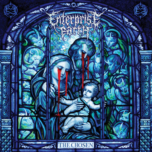 the album cover for Enterprise Earth - The Chosen [Ghostly: Clear with Cobalt LP]