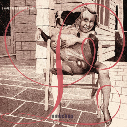 the album cover for Lambchop - I Hope You're Sitting Down / Jack's Tulips [Black 2LP]