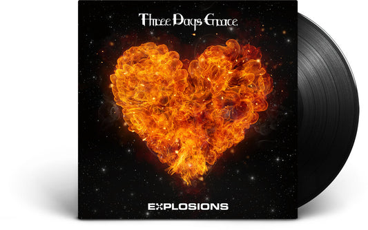 the album cover for Three Days Grace - EXPLOSIONS [LP]
