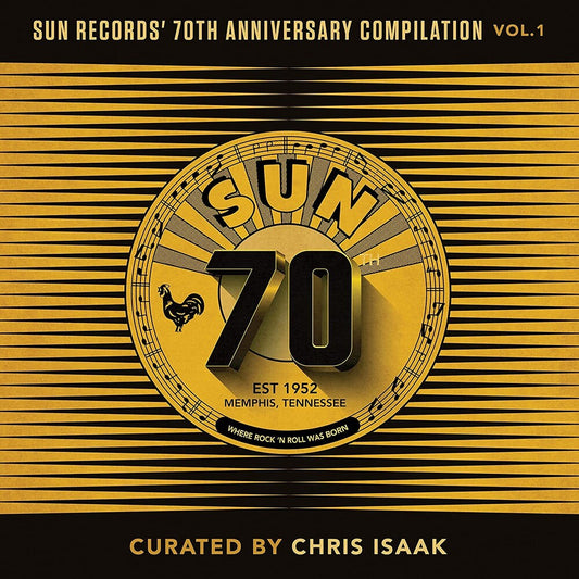 the album cover for Various Artists - Sun Records' 70th Anniversary Compilation, Vol. 1 [LP]
