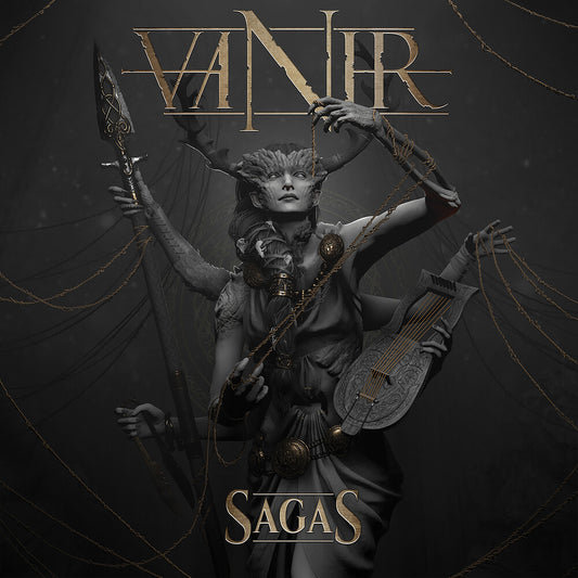 the album cover for Vanir - Sagas (Gold) [Colored Vinyl] (Gol)