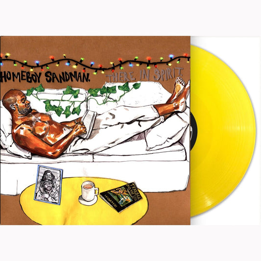the album cover for Homeboy Sandman - There In Spirit [LP]