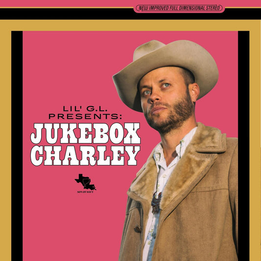 the album cover for Charley Crockett - Lil G.L. Presents: Jukebox Charley [LP]