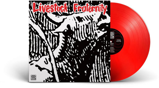 the album cover for Fraternity - Livestock (Red)