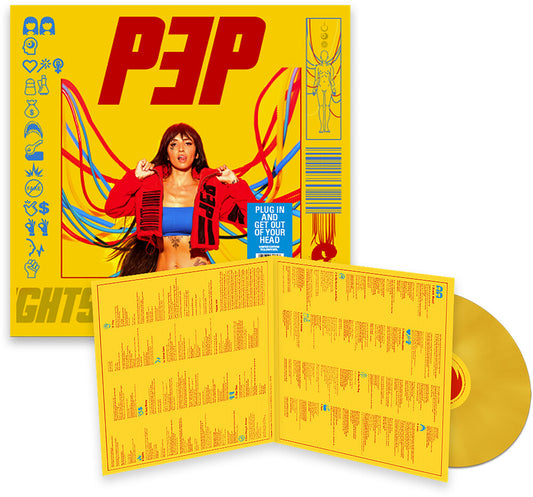 the album cover for Lights - PEP [Canary Yellow LP]