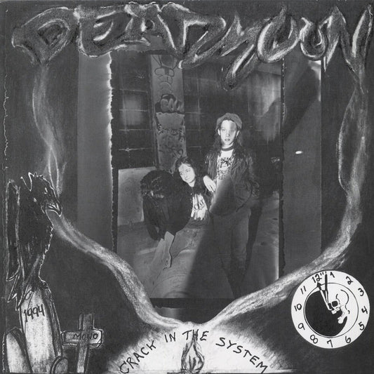 the album cover for Dead Moon - Crack In The System