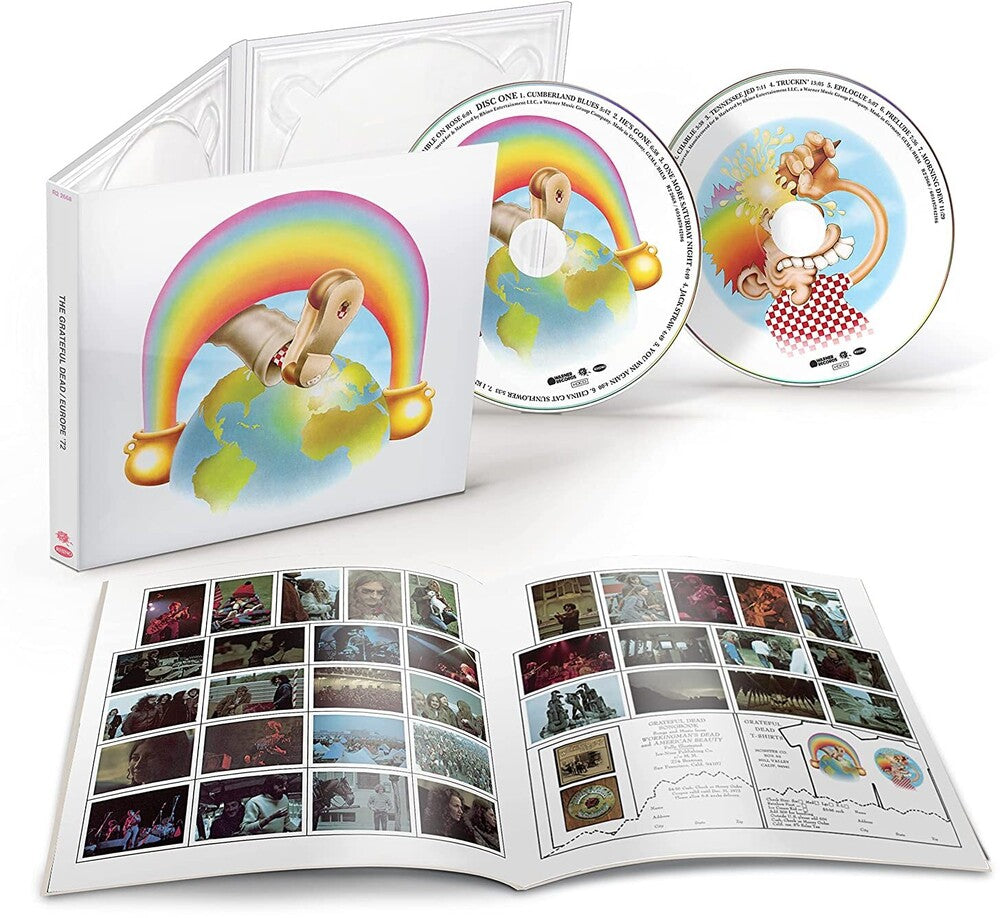 the album cover for Grateful Dead - Europe '72: 50th Anniversary Edition