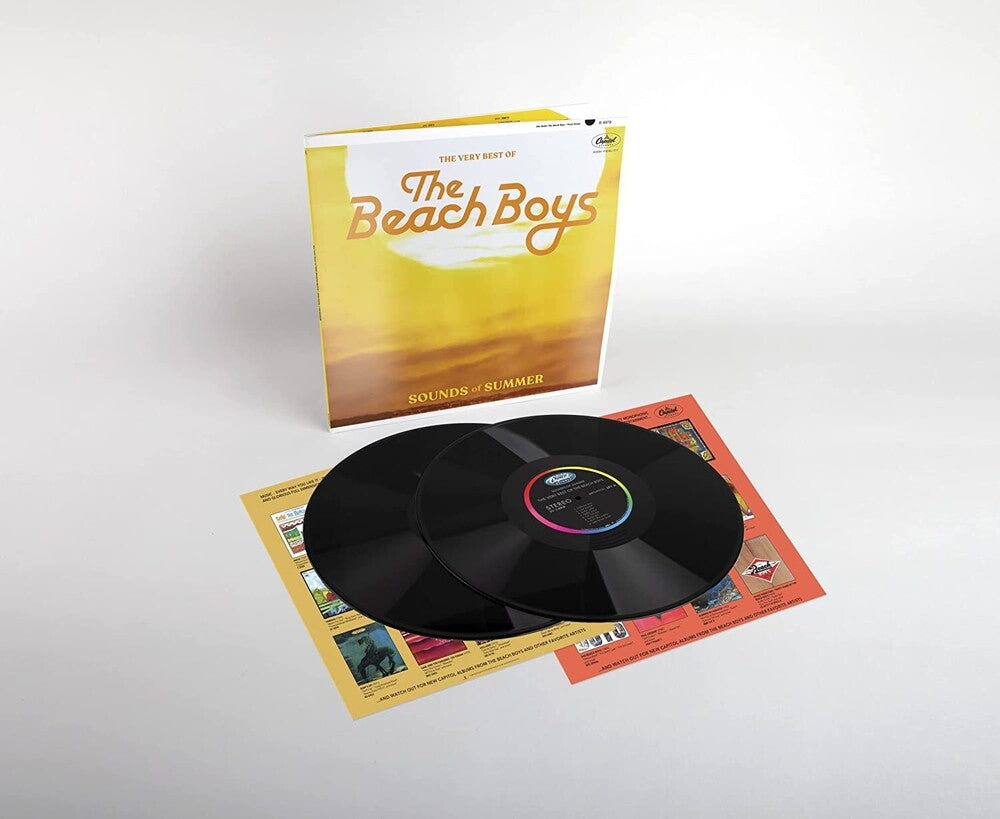 the album cover for The Beach Boys - Sounds Of Summer: The Very Best Of The Beach Boys [2LP]