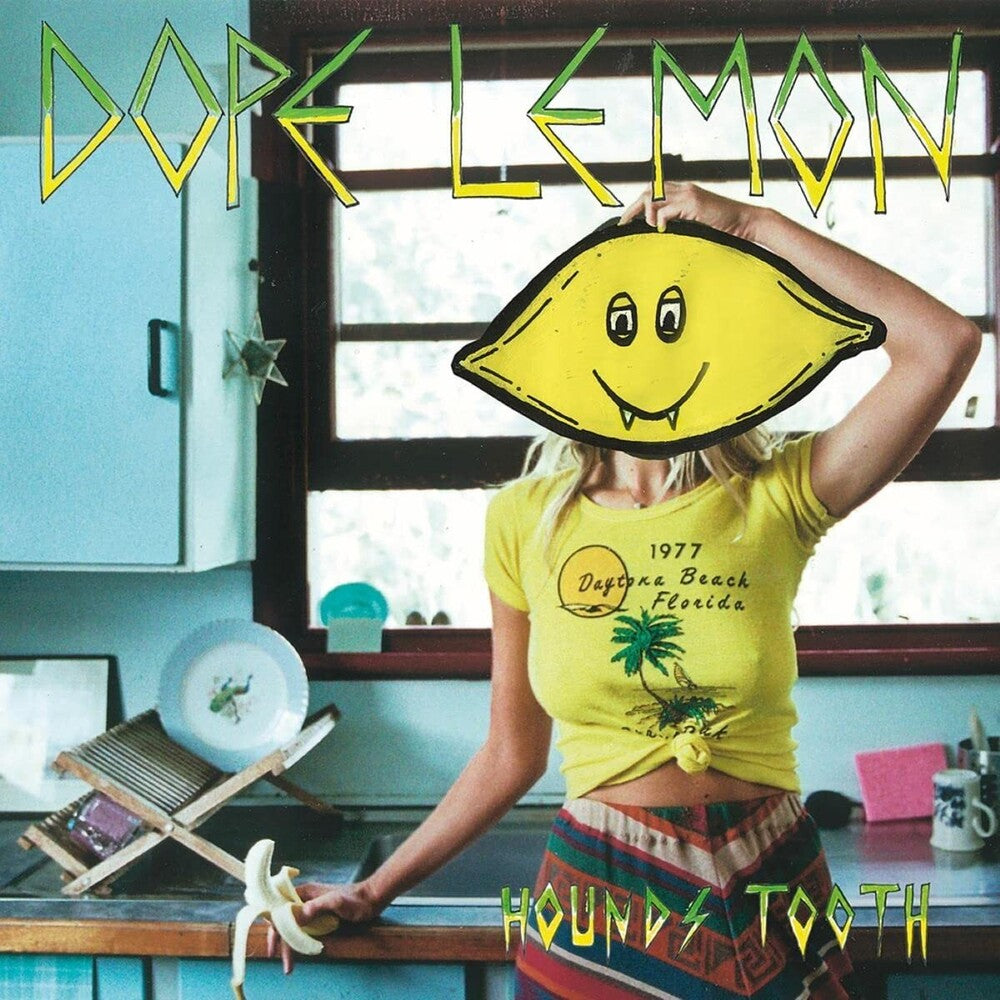 the album cover for Dope Lemon - Hounds Tooth [Clear Vinyl] (Lime)