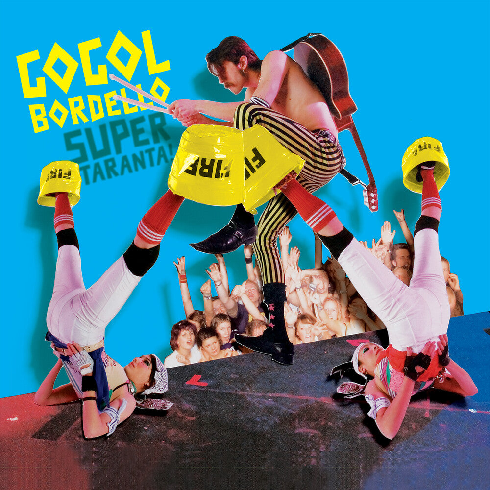the album cover for Gogol Bordello - Super Taranta! [Limited Edition Blue 2LP]