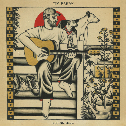 the album cover for Tim Barry - Spring Hill