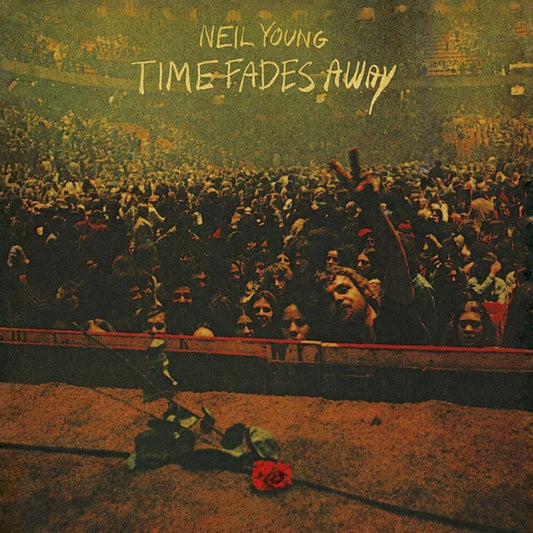 the album cover for Neil Young - Time Fades Away