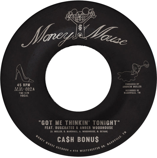 the album cover for Ca$H Bonus - Got Me Thinkin' Tonight / Joy & Pain