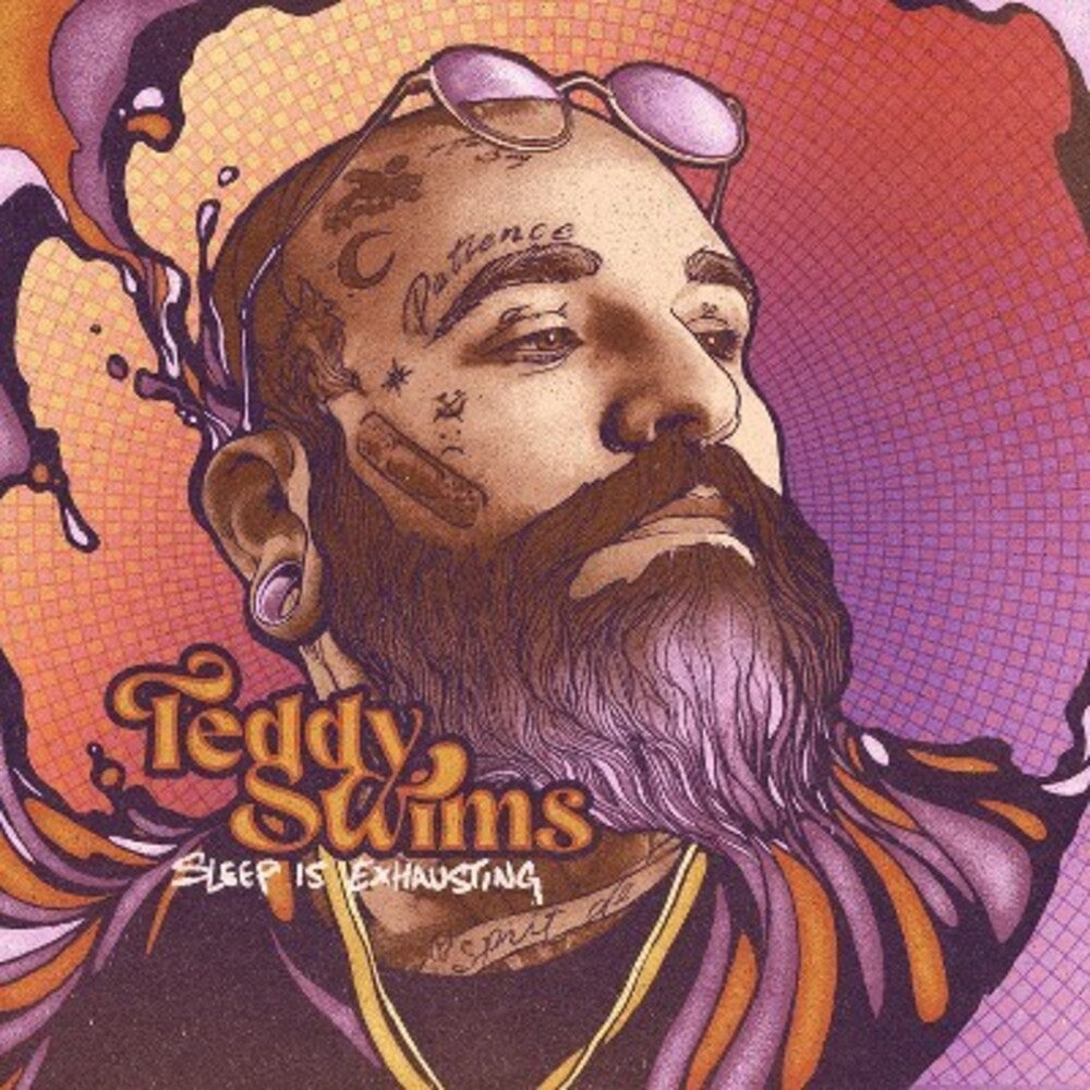 the album cover for Teddy Swims - Sleep Is Exhausting EP
