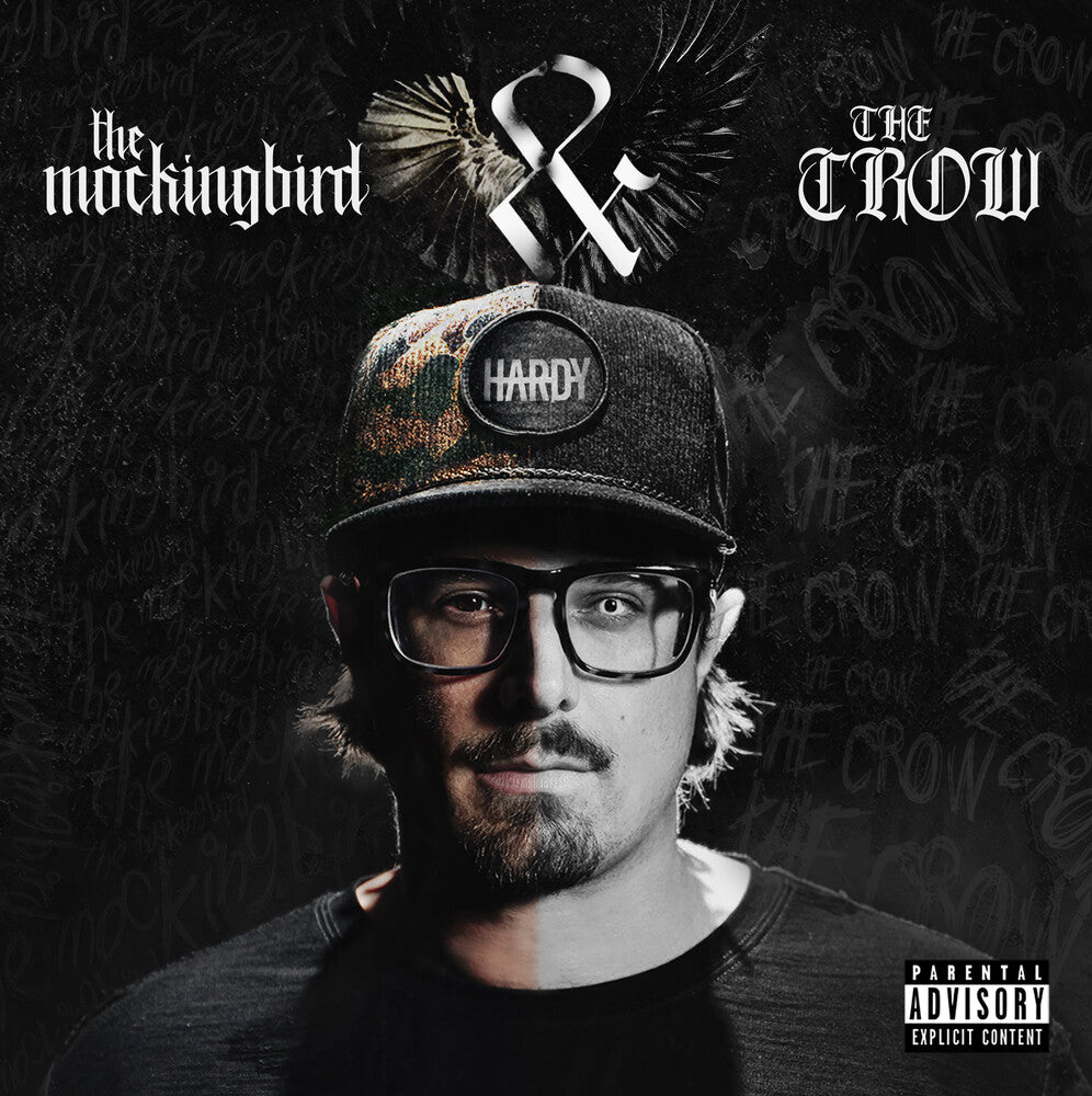 the album cover for Hardy - the mockingbird & THE CROW