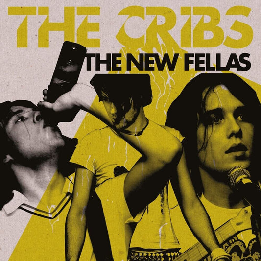 the album cover for The Cribs - The New Fellas