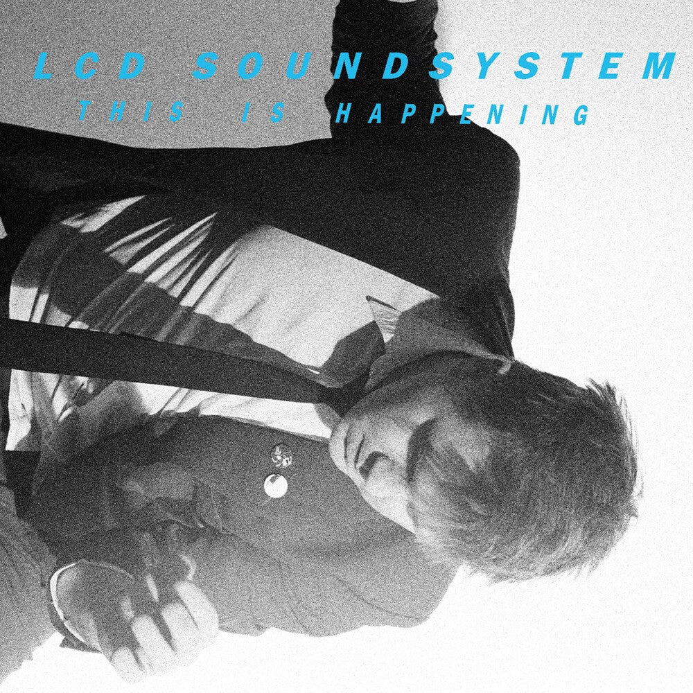 the album cover for LCD Soundsystem - This Is Happening (Blk) (Uk)