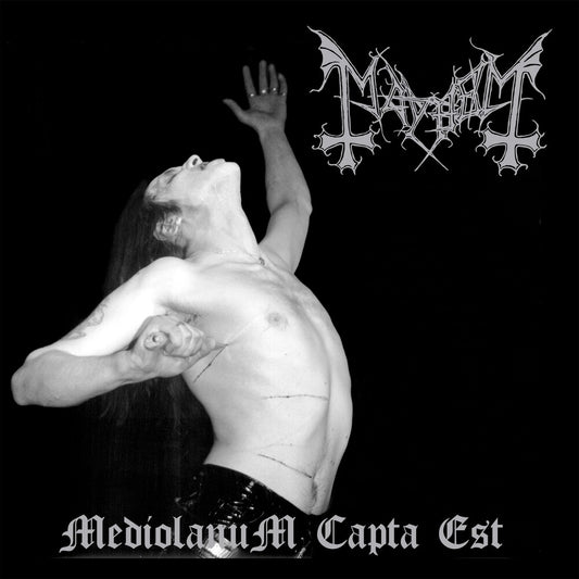 the album cover for Mayhem - Mediolanum Capta Est (Ofgv) (Uk)