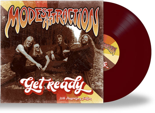 the album cover for Modest Attraction - Get Ready (Burg) [Colored Vinyl]