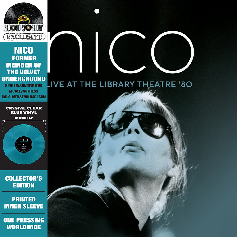 the album cover for Nico - Live At The Library Theatre '80 [RSD 2023] []