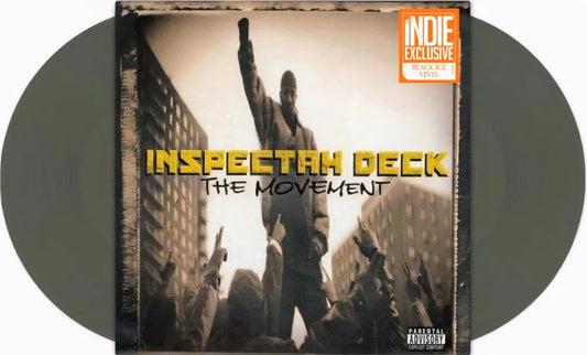 the album cover for Inspectah Deck - The Movement [RSD Essential Indie Colorway Black Ice 2LP]