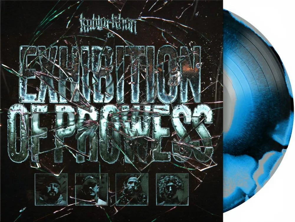 the album cover for Kublai Khan TX - Exhibition of Prowess [3 Color Smush]