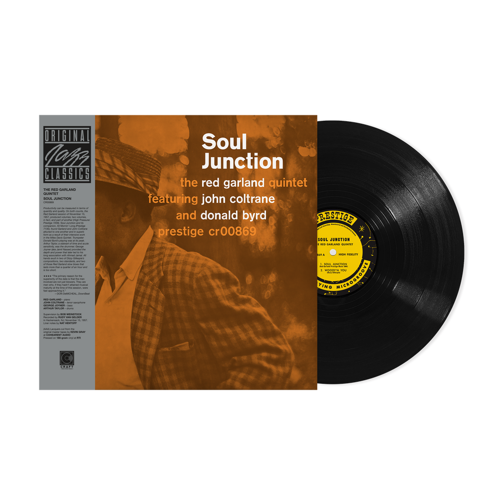the album cover for The Red Garland Quintet - Soul Junction (Original Jazz Classics Series)  -  [180g LP]