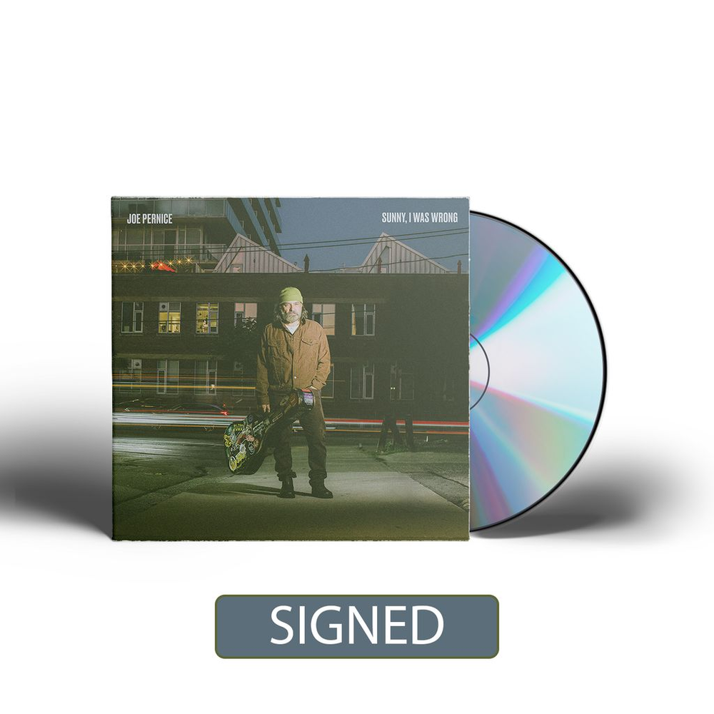 the album cover for Joe Pernice - Sunny, I Was Wrong [Autographed Indie Exclusive]